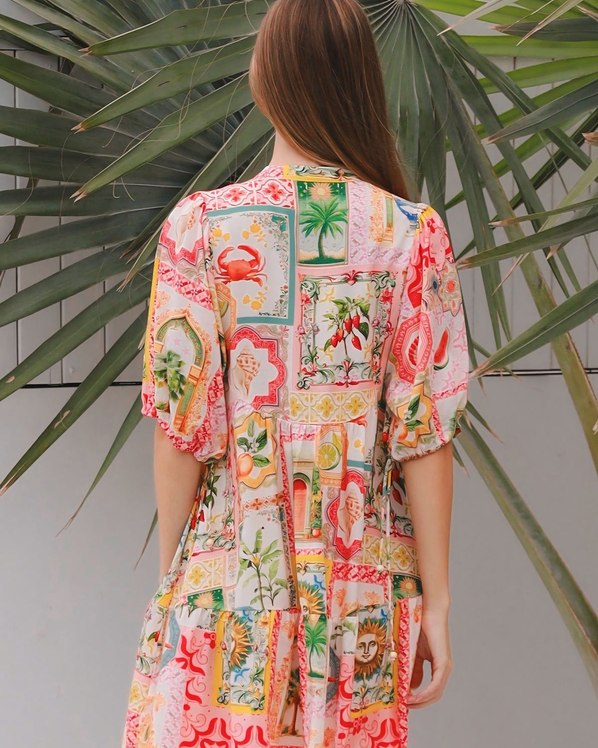 Elle Mini Print Dress