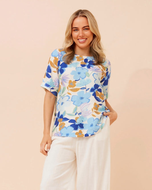 Julia Floral Top