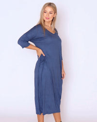 Claudia Crinkle Cotton Dress