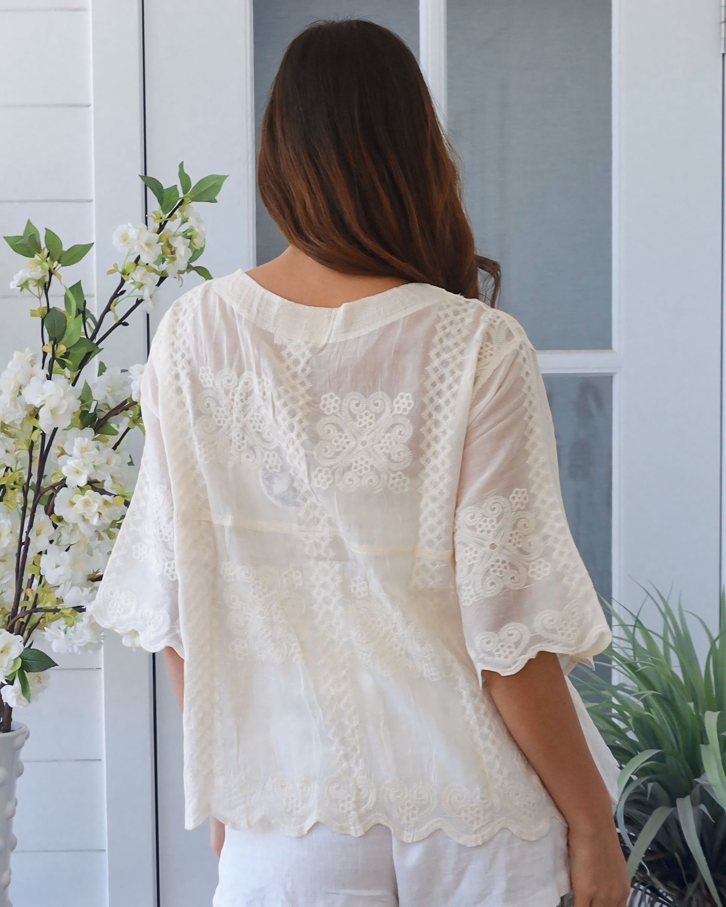 Charlotte Button Front Shirt