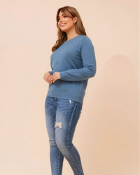 Jayden Pattern Knit Sweater