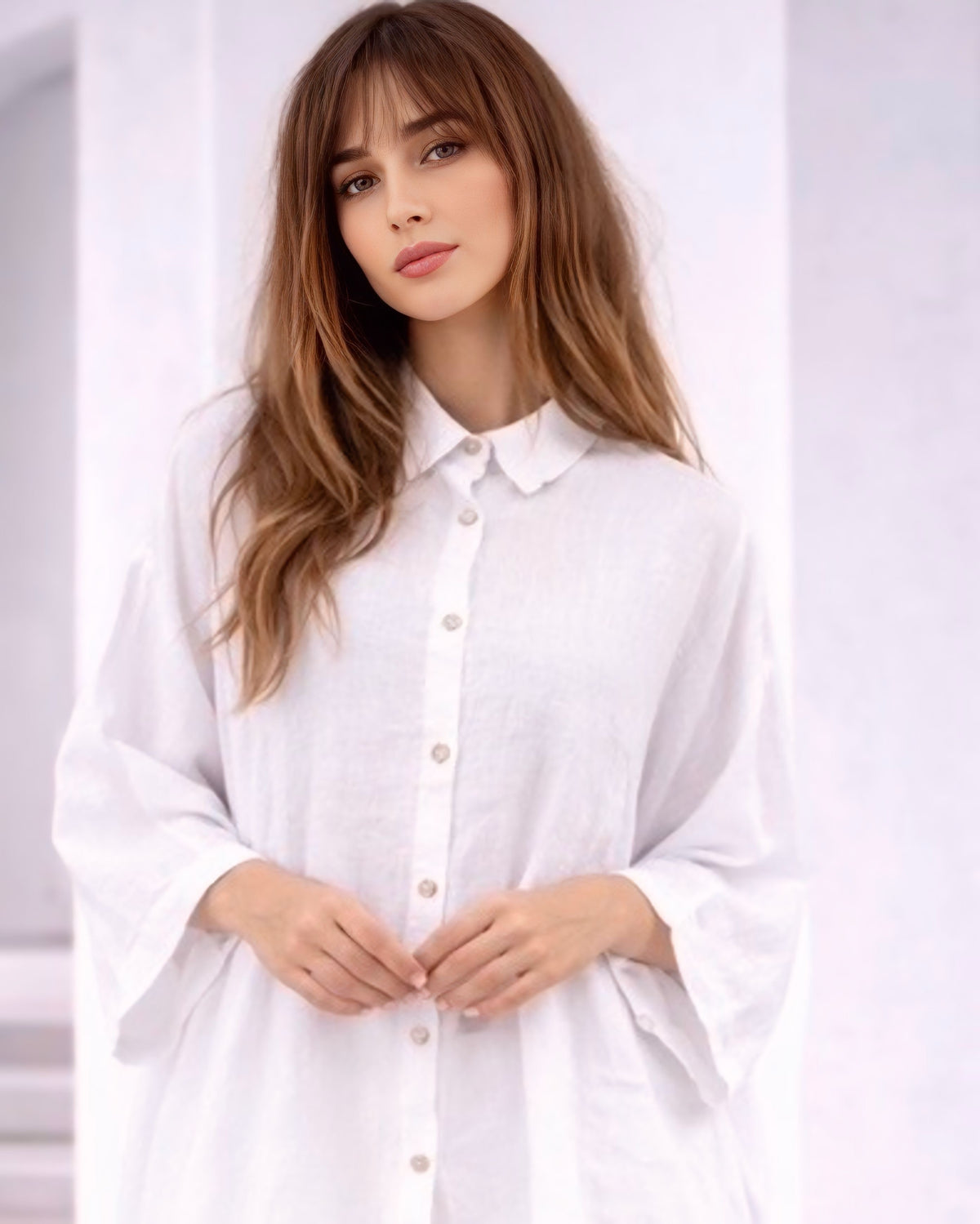 Penny Oversized Linen shirt