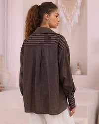 Sasha Oversize Print Shirt