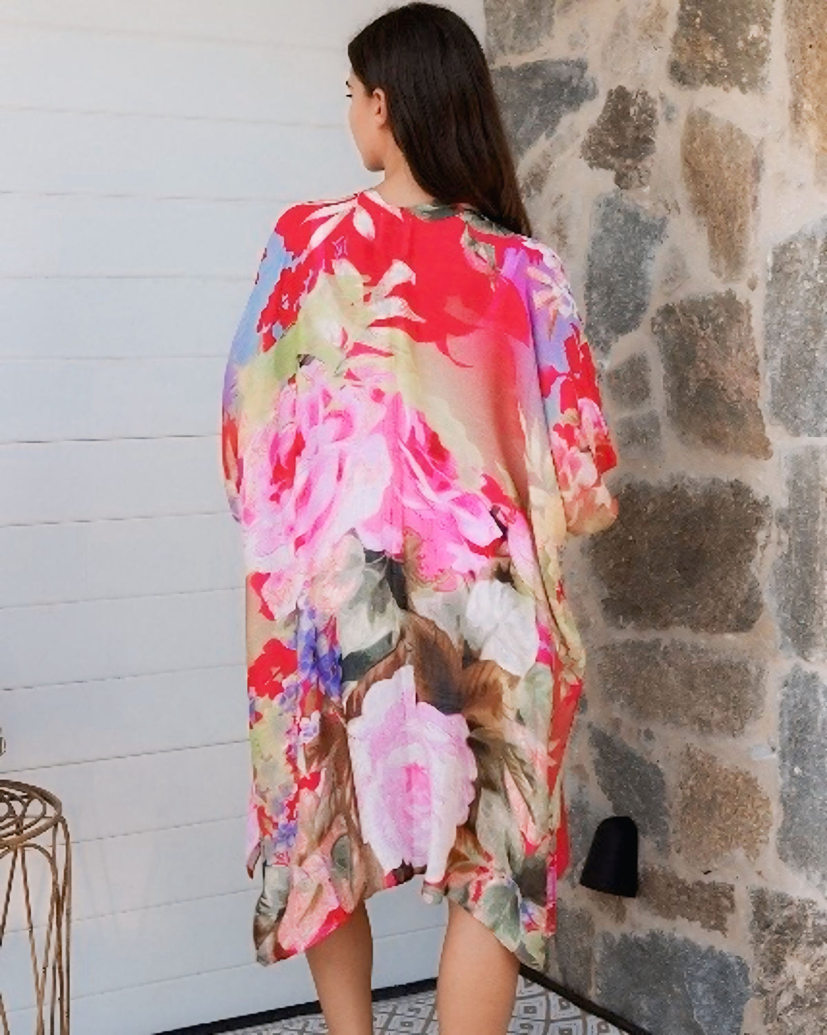 Bella Woven Flower Wrap