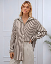 Penny Oversize Cotton Shirt