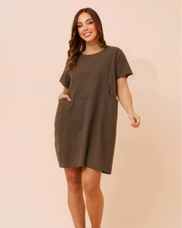 Shelley Plain Pocket Dress