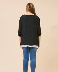 Mel Double Layered Top