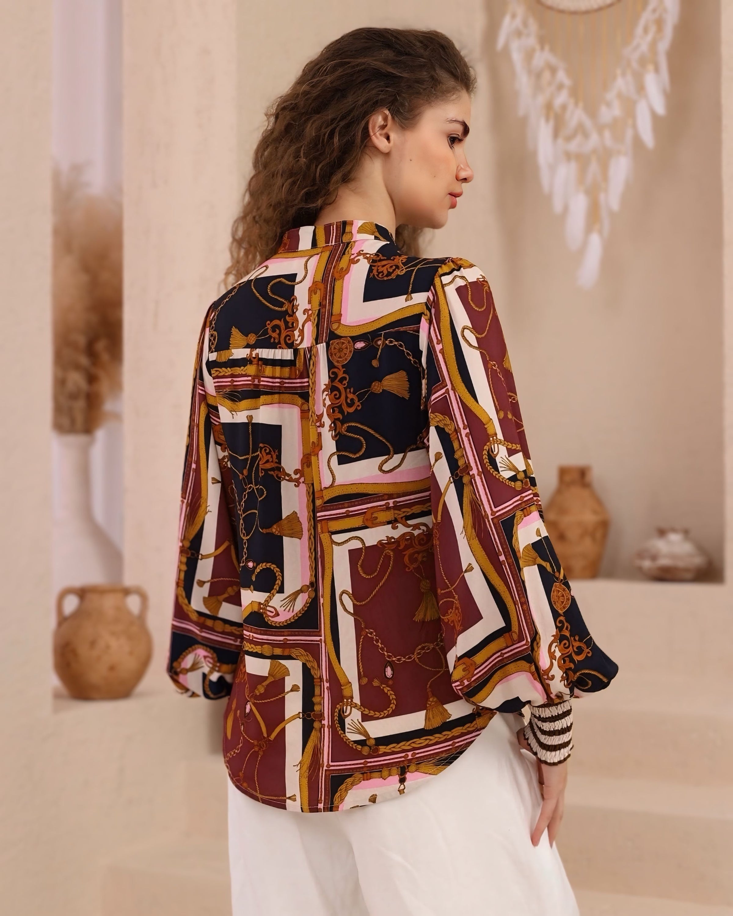 Petra Exclusive Print Blouse