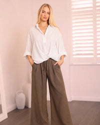 Seda Linen Blouse