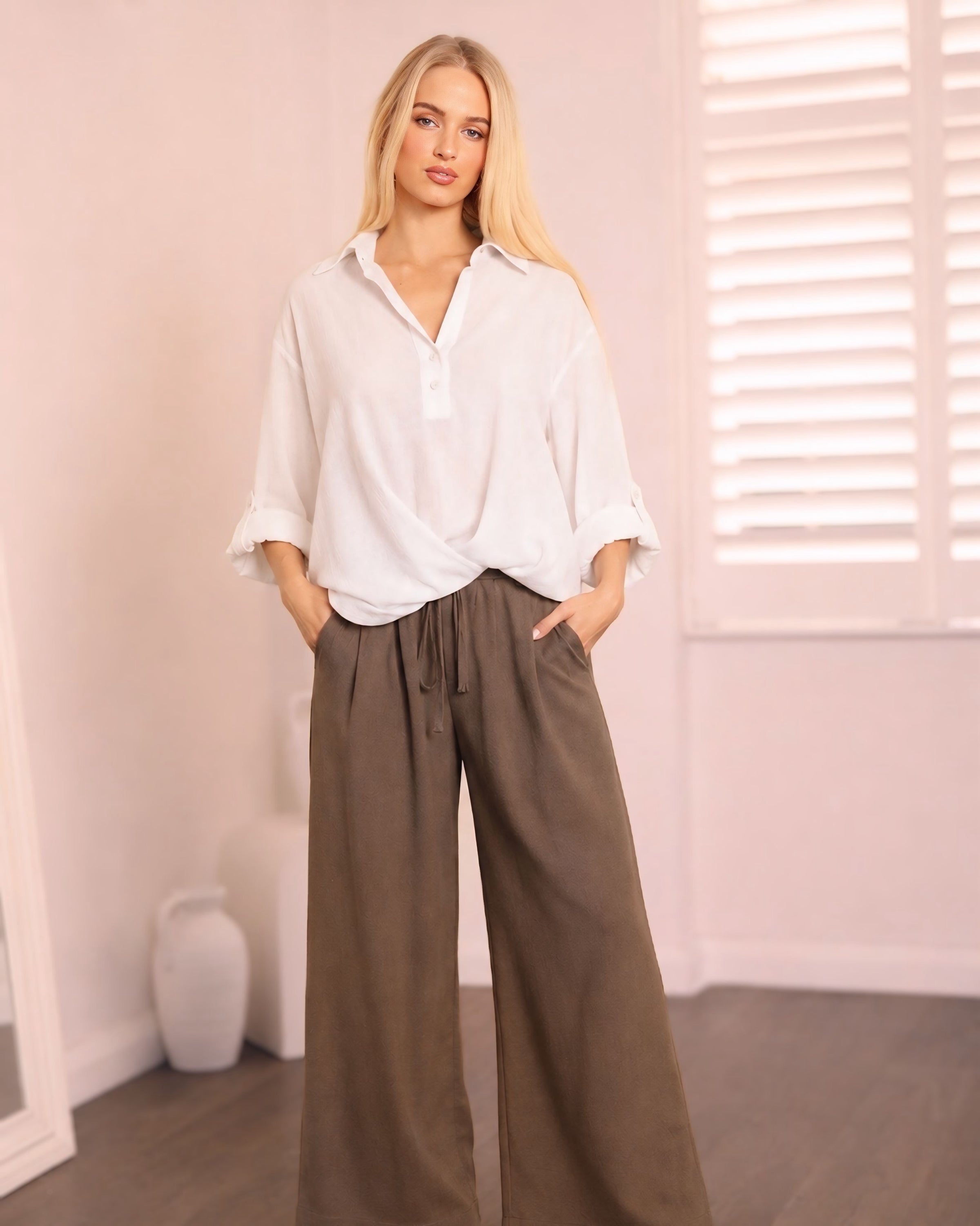 Seda Linen Blouse