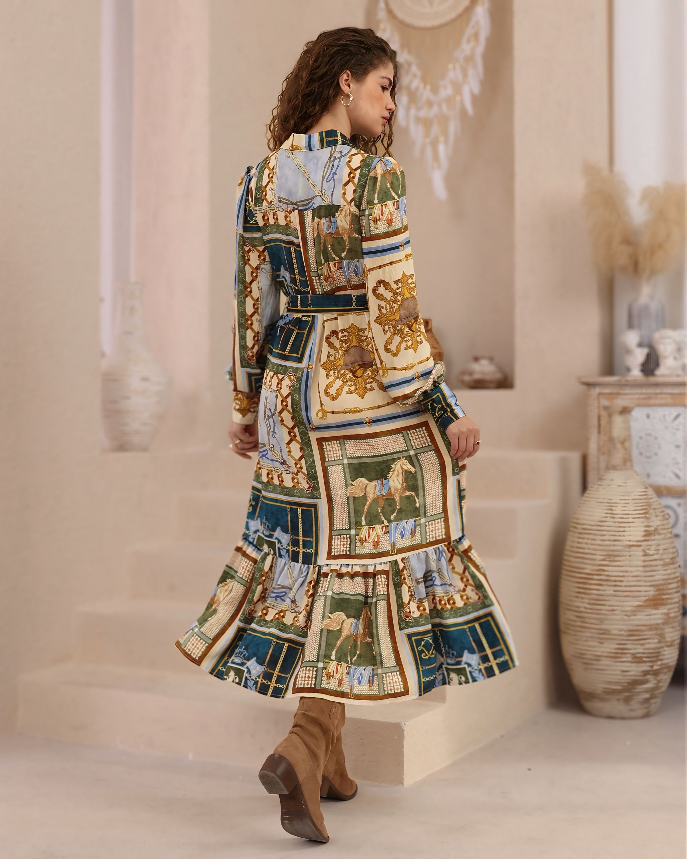 Aveah Exclusive Print Maxi Dress