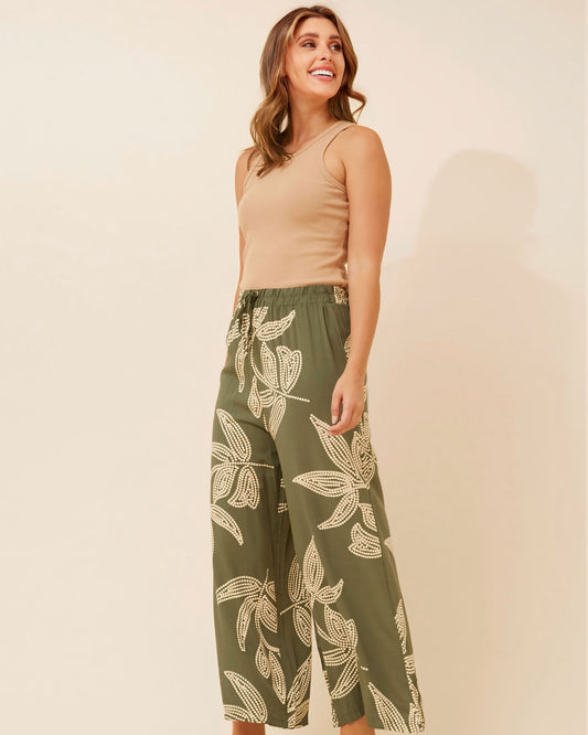 Tracy Loose Print Pants