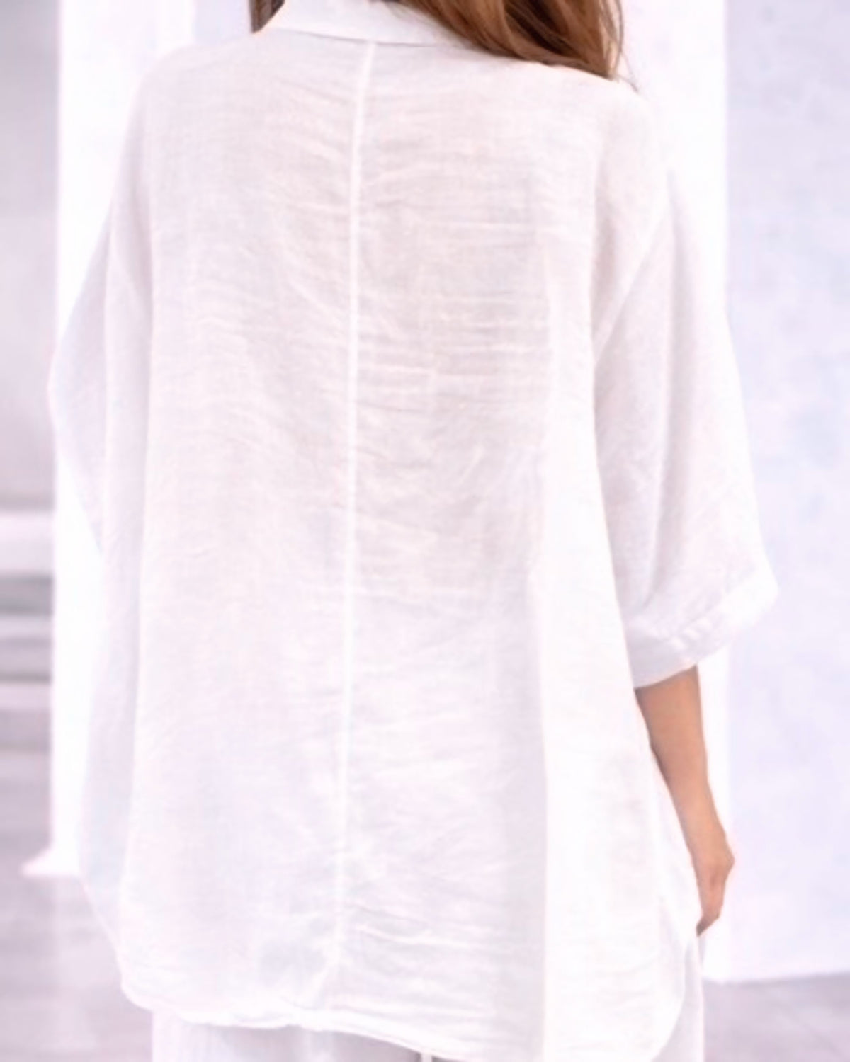 Penny Oversized Linen shirt
