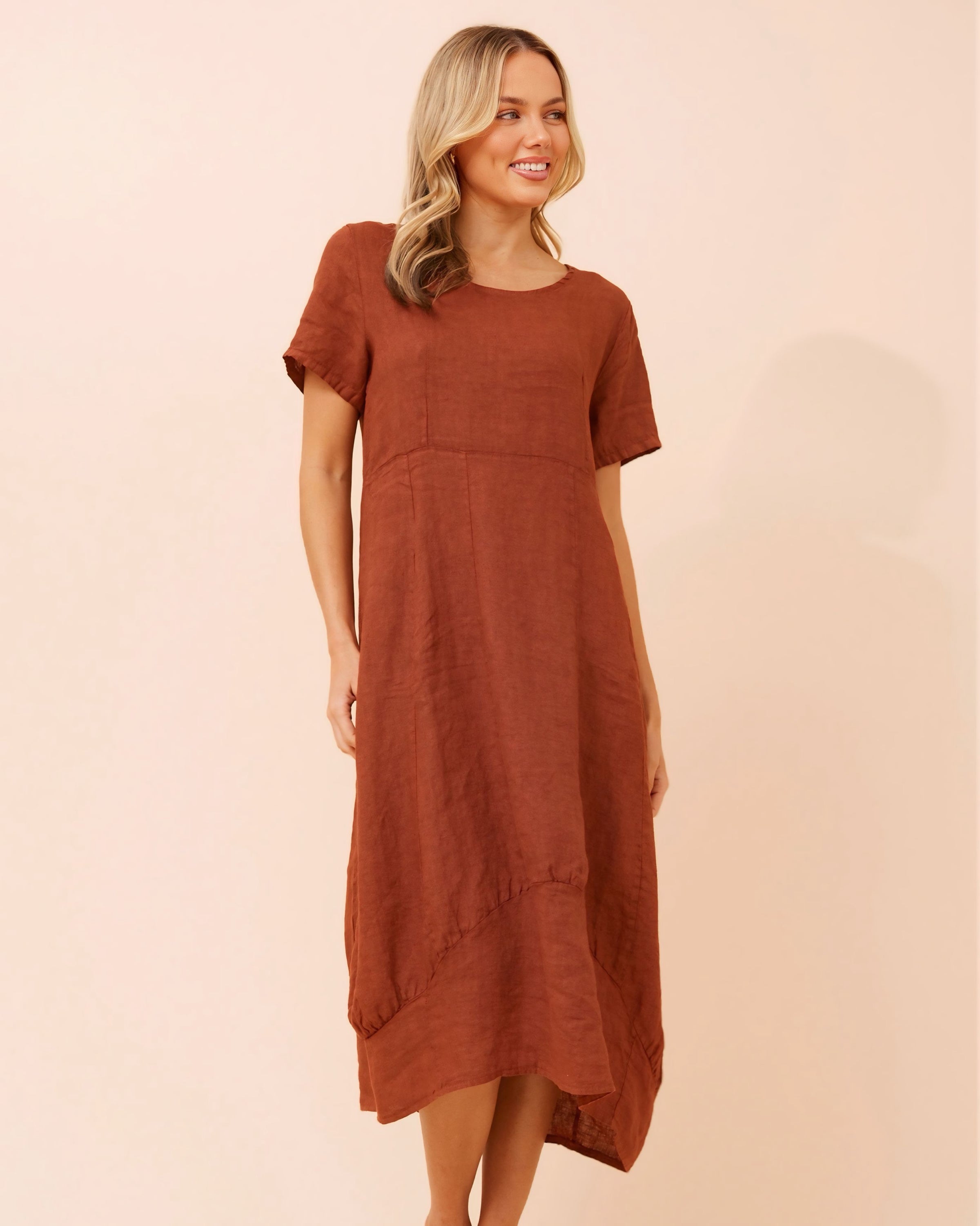 Georgia Linen Dress