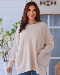 Jenn Oversized Knit Sweater