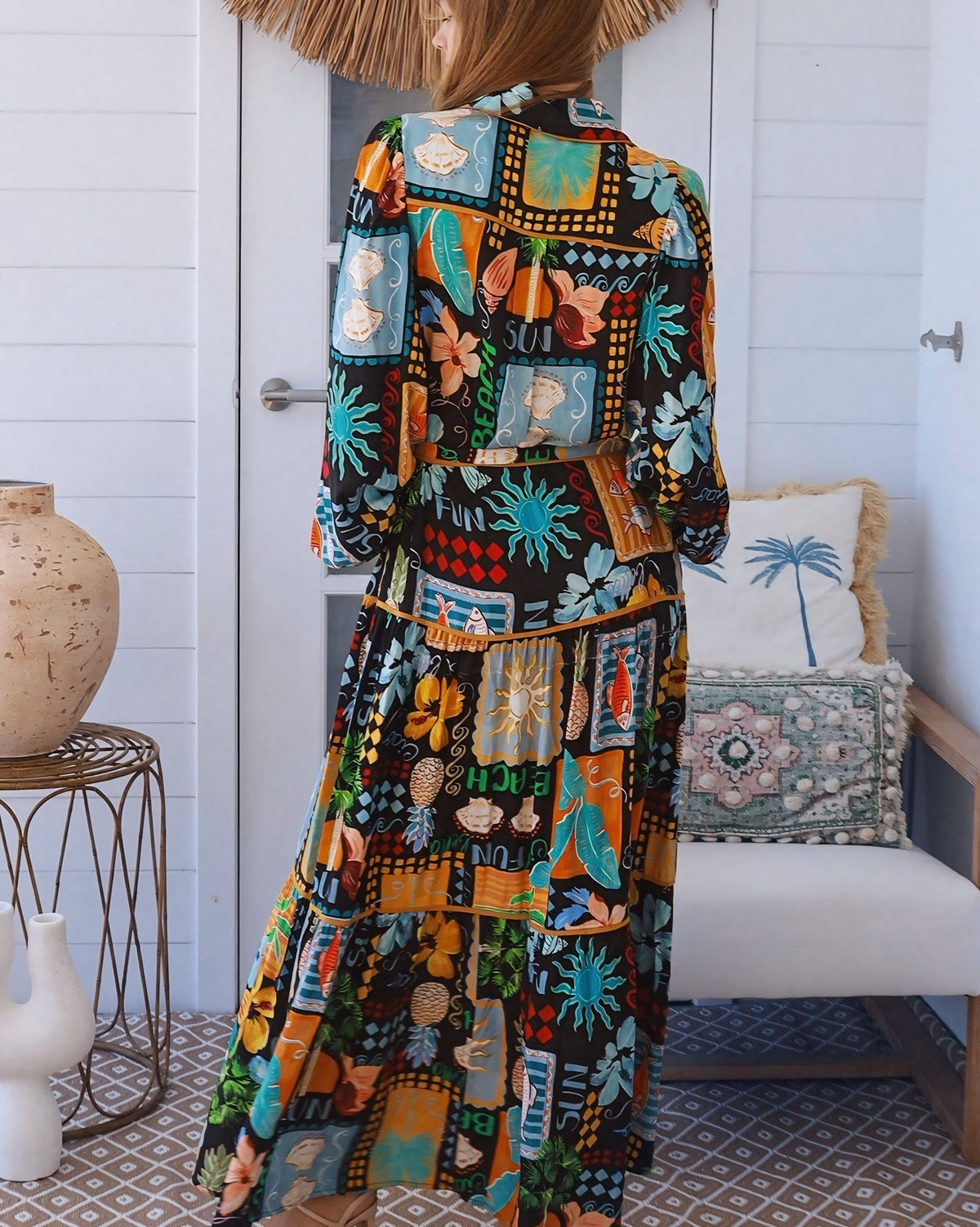 Hayley Exclusive Print Maxi Dress