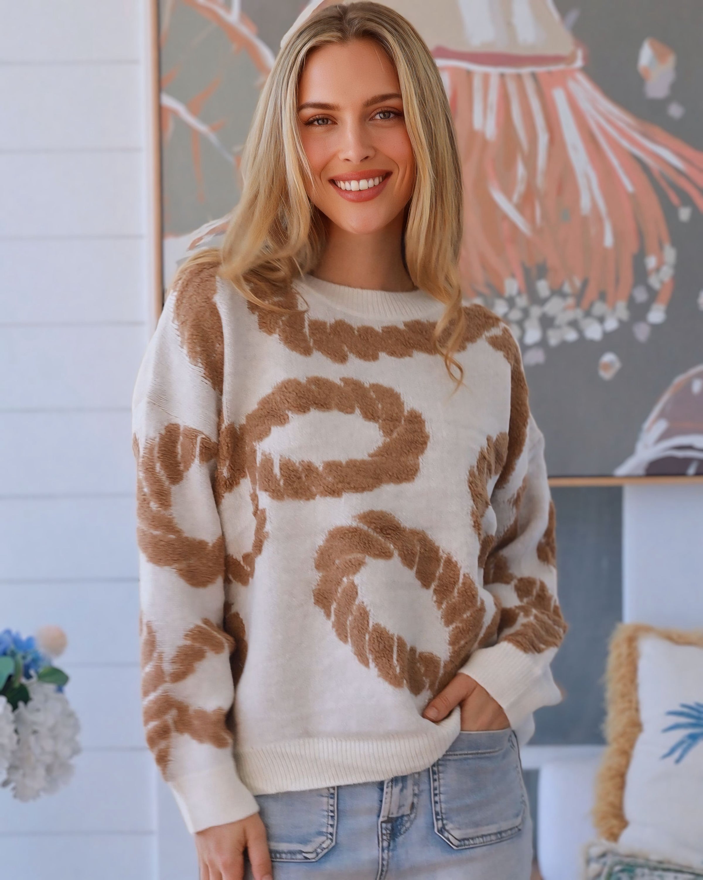 Delta Knit Pullover