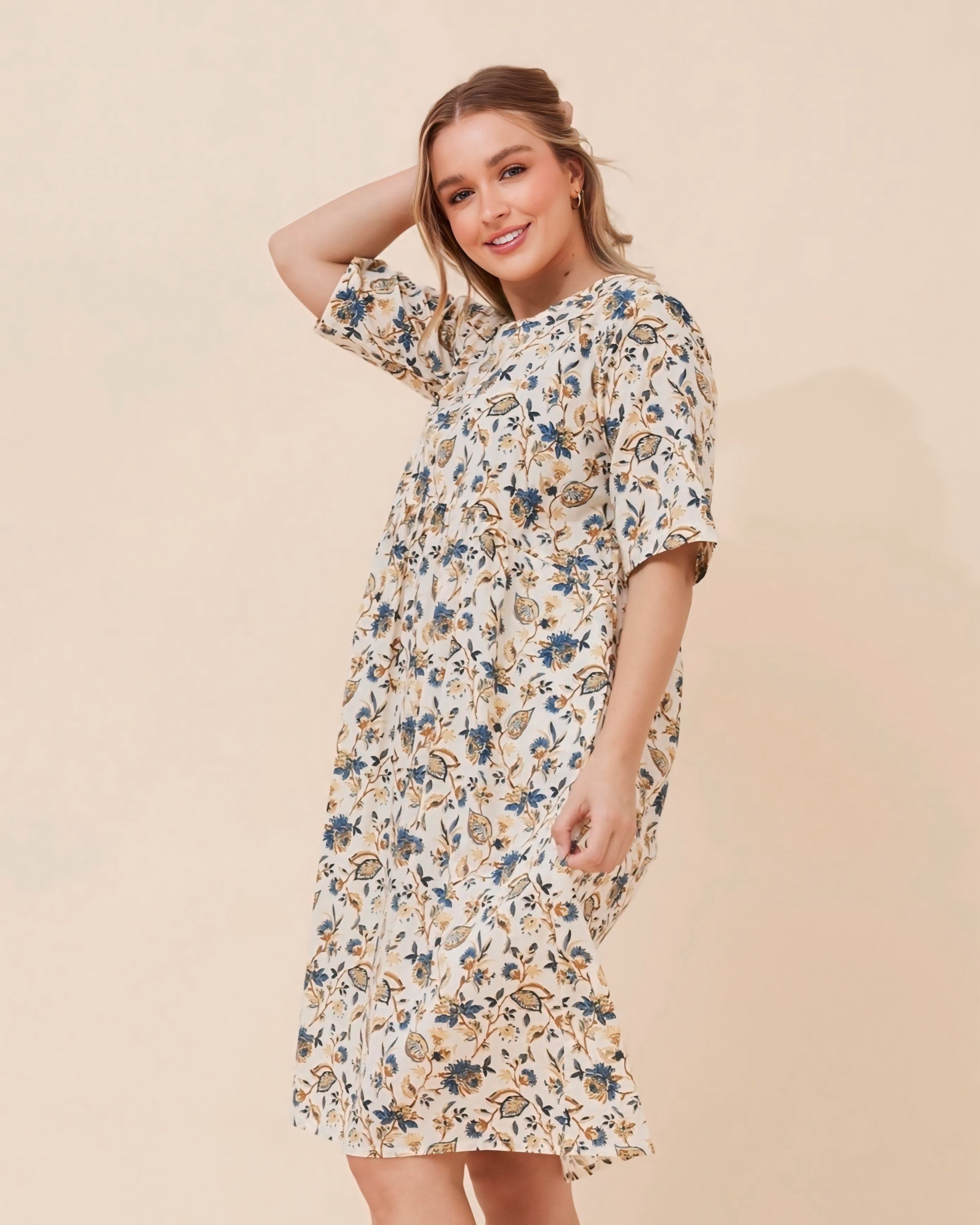Alarna Floral Mini Dress