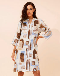 Charlotte Linen Blend Dress