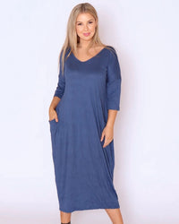 Claudia Crinkle Cotton Dress