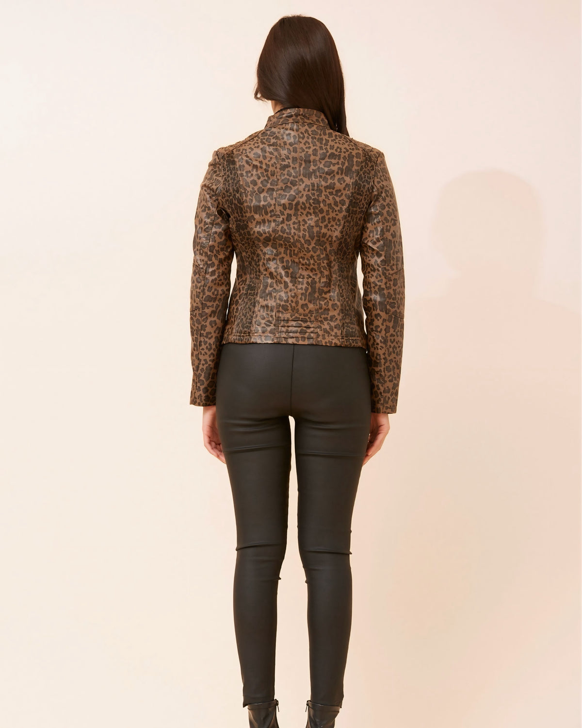 Bella Vegan Leatherette Jacket