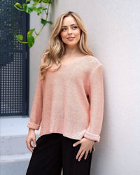 Delta Cotton Knit Sweater