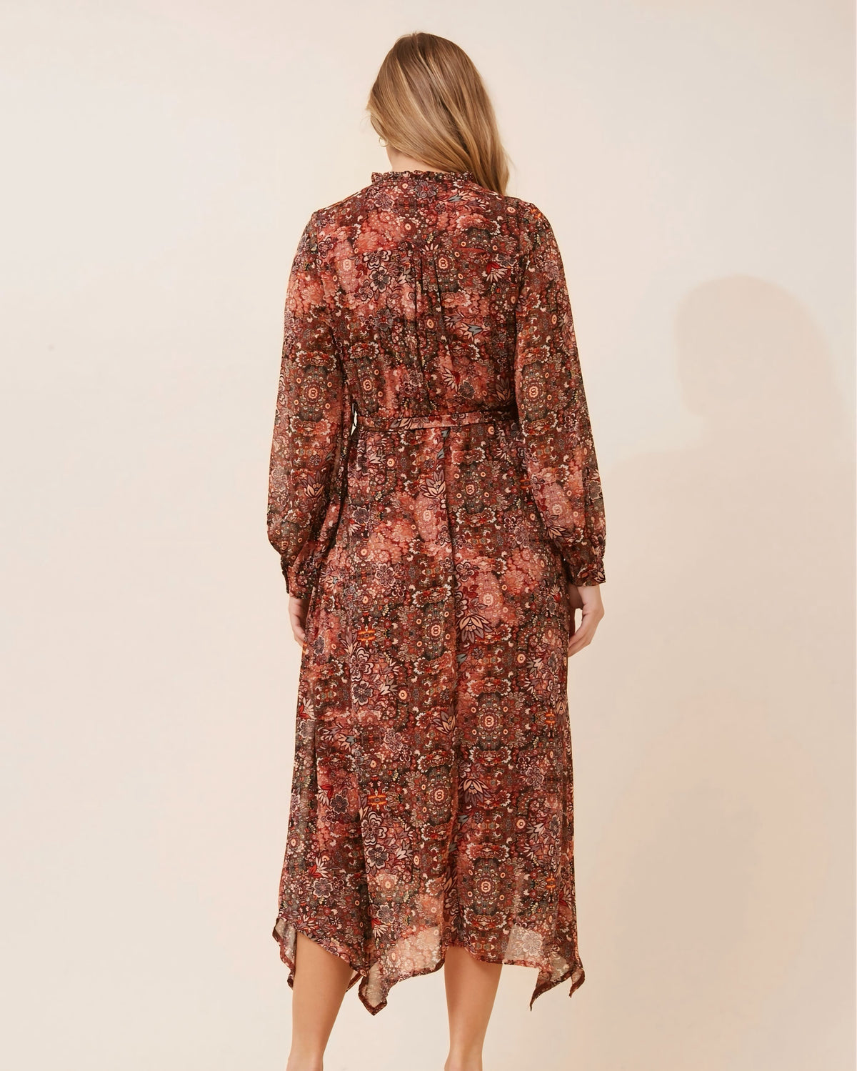 Petra Paisley Print Maxi Dress