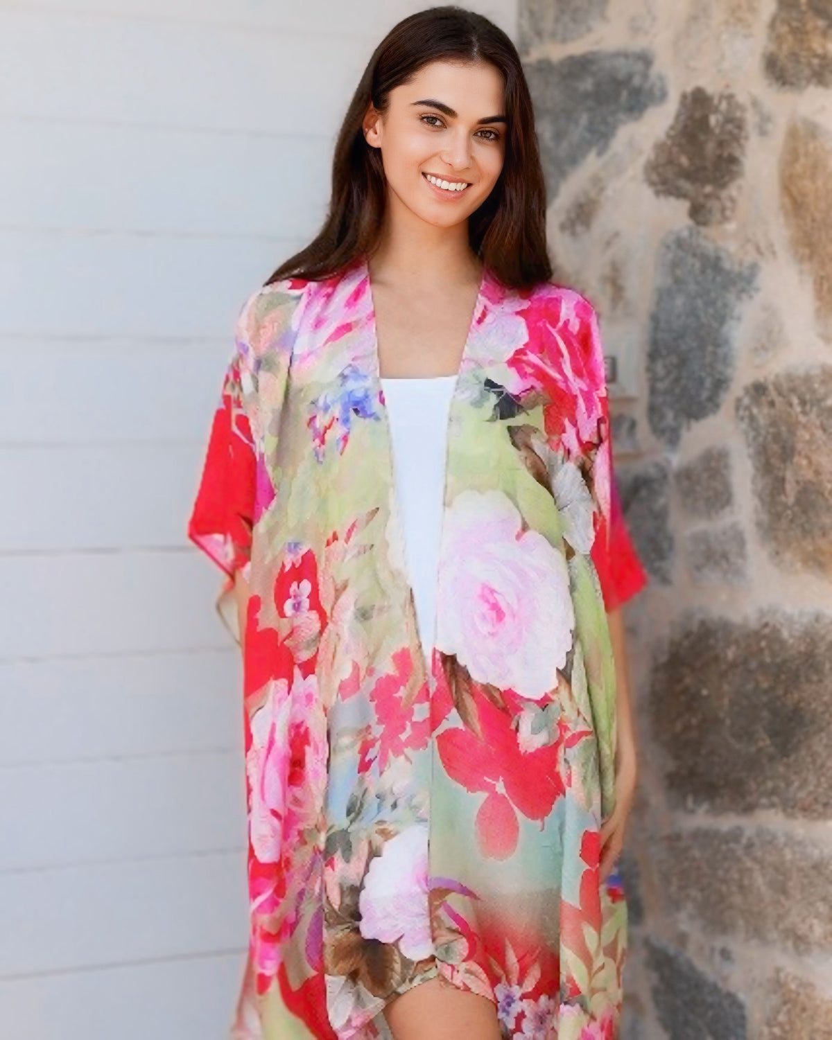 Bella Woven Flower Wrap