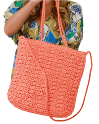 Bags - Woven Square Bag