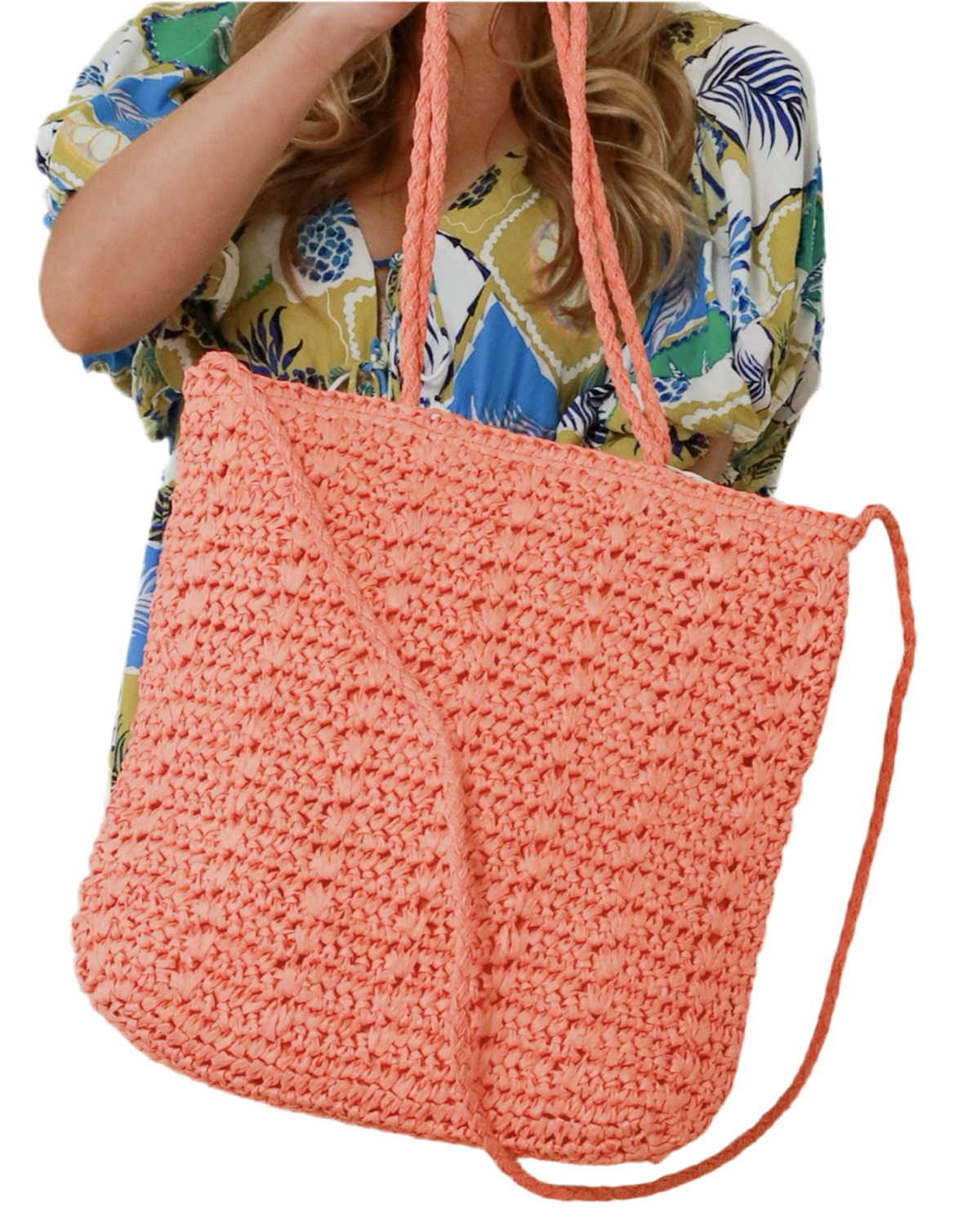 Bags - Woven Square Bag