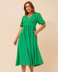 Charlotte Linen Blend Dress