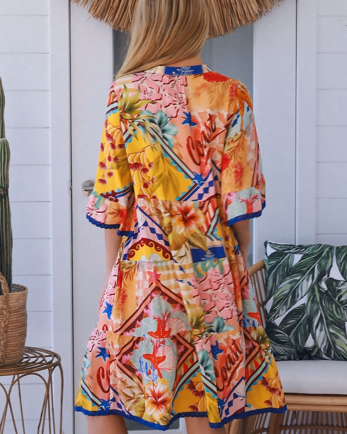Eva Printed Mini Dress