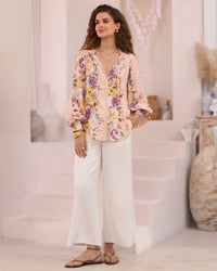 Celia Exclusive Print Blouse