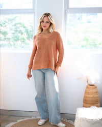 Sofia Cotton Knit Jumper