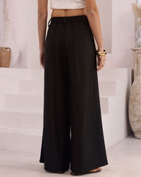 Julia Flared Linen Pants