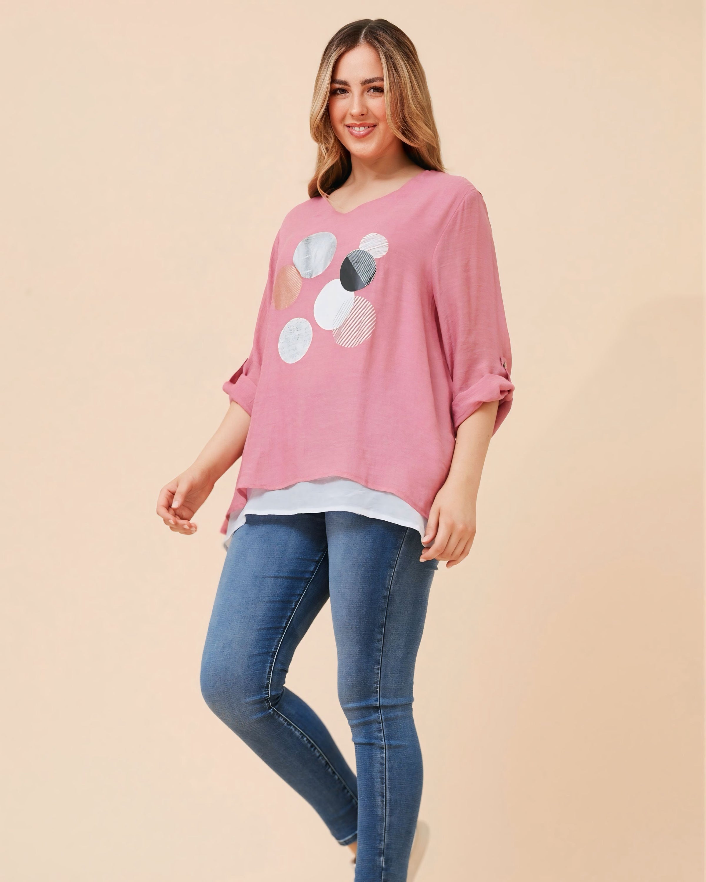 Valda Double Layered Top