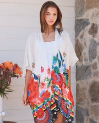 Stella Woven Flower Wrap