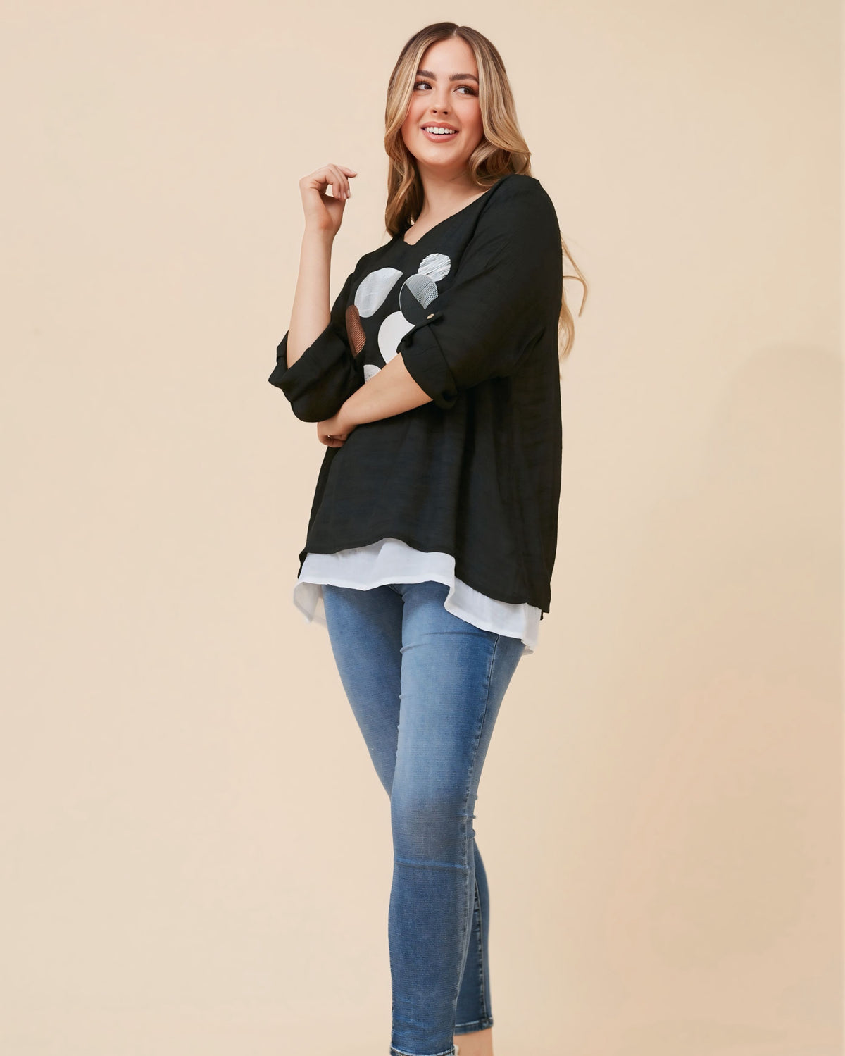 Mel Double Layered Top