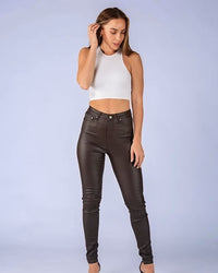 Mell Stretch Vinyl Jeans