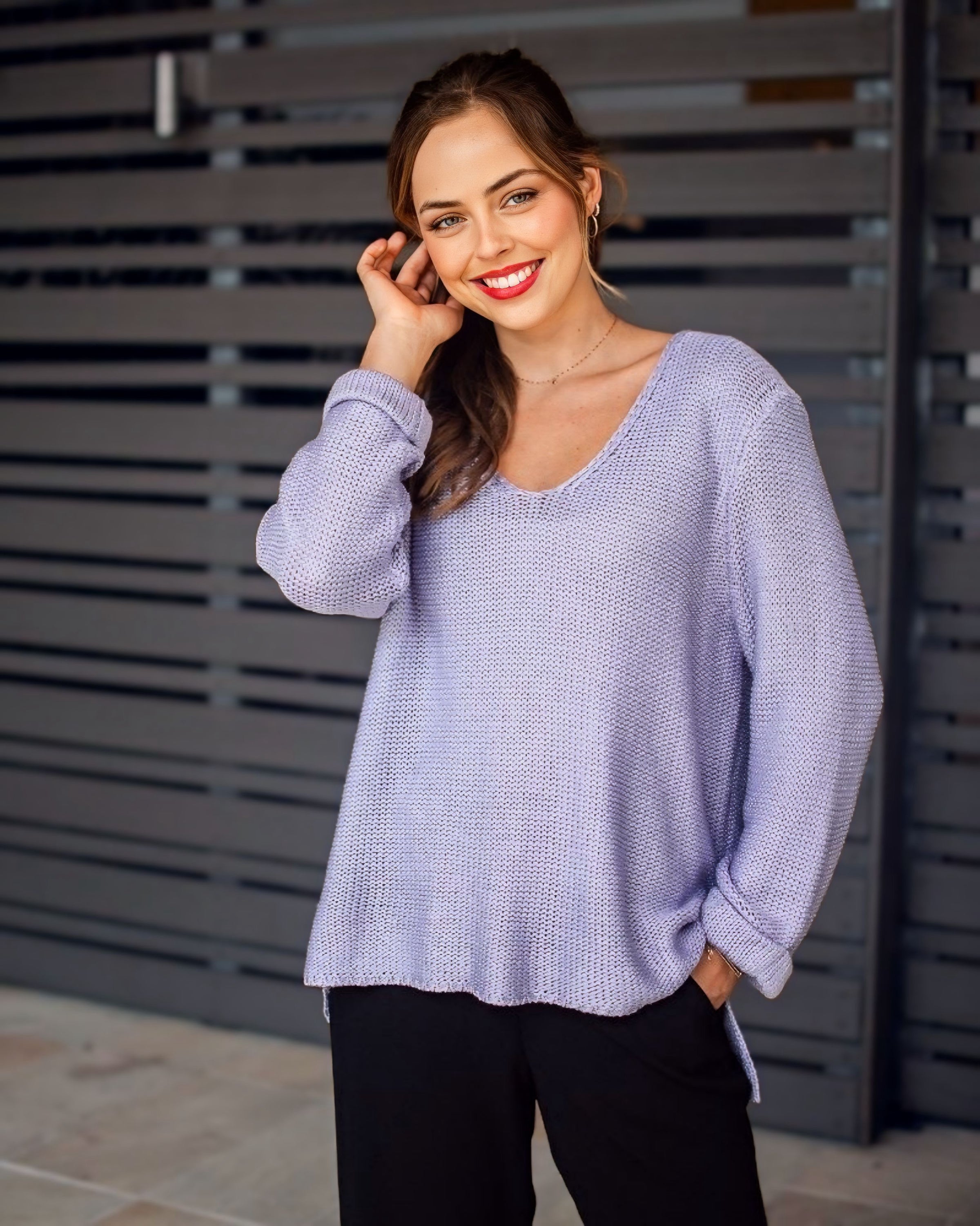 Sally Cotton Knit Sweater