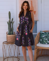 Charlotte Exclusive Print Mini Dress