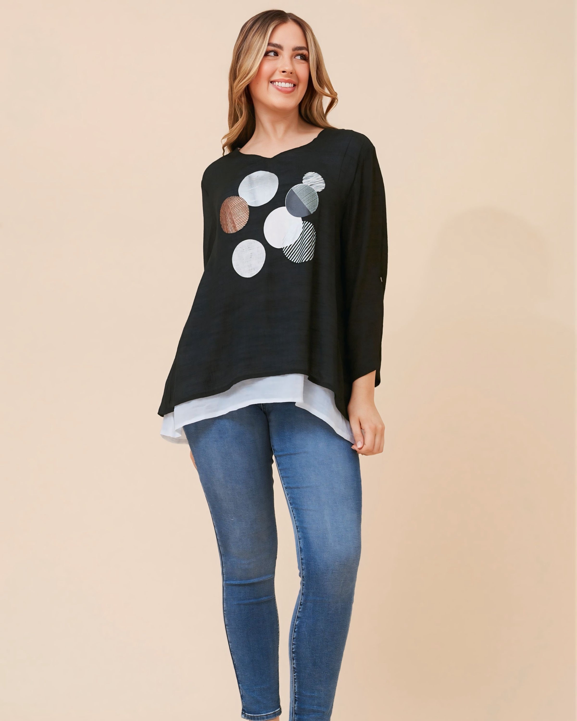 Mel Double Layered Top