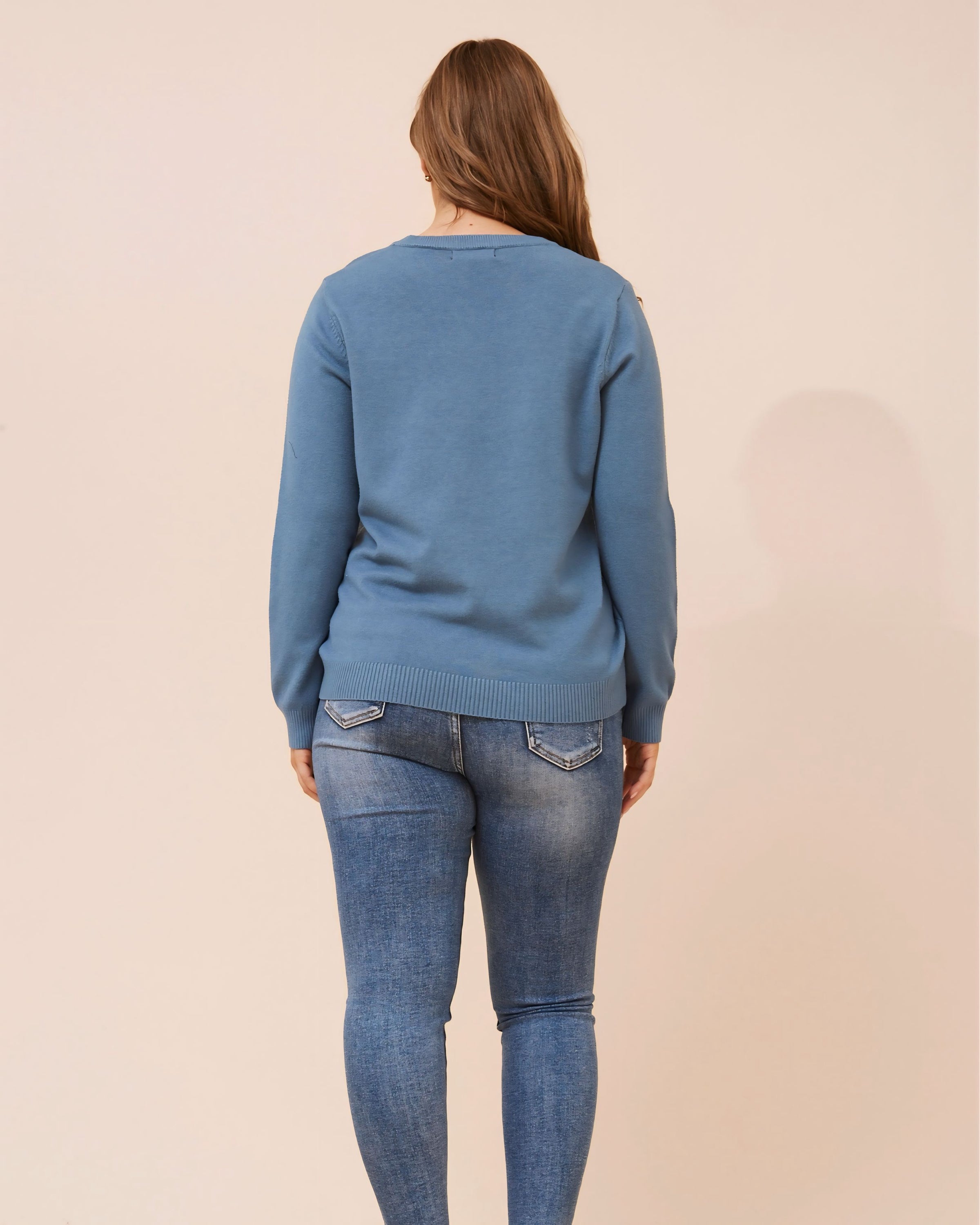 Jayden Pattern Knit Sweater