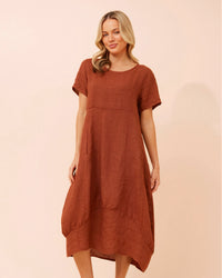 Georgia Linen Dress