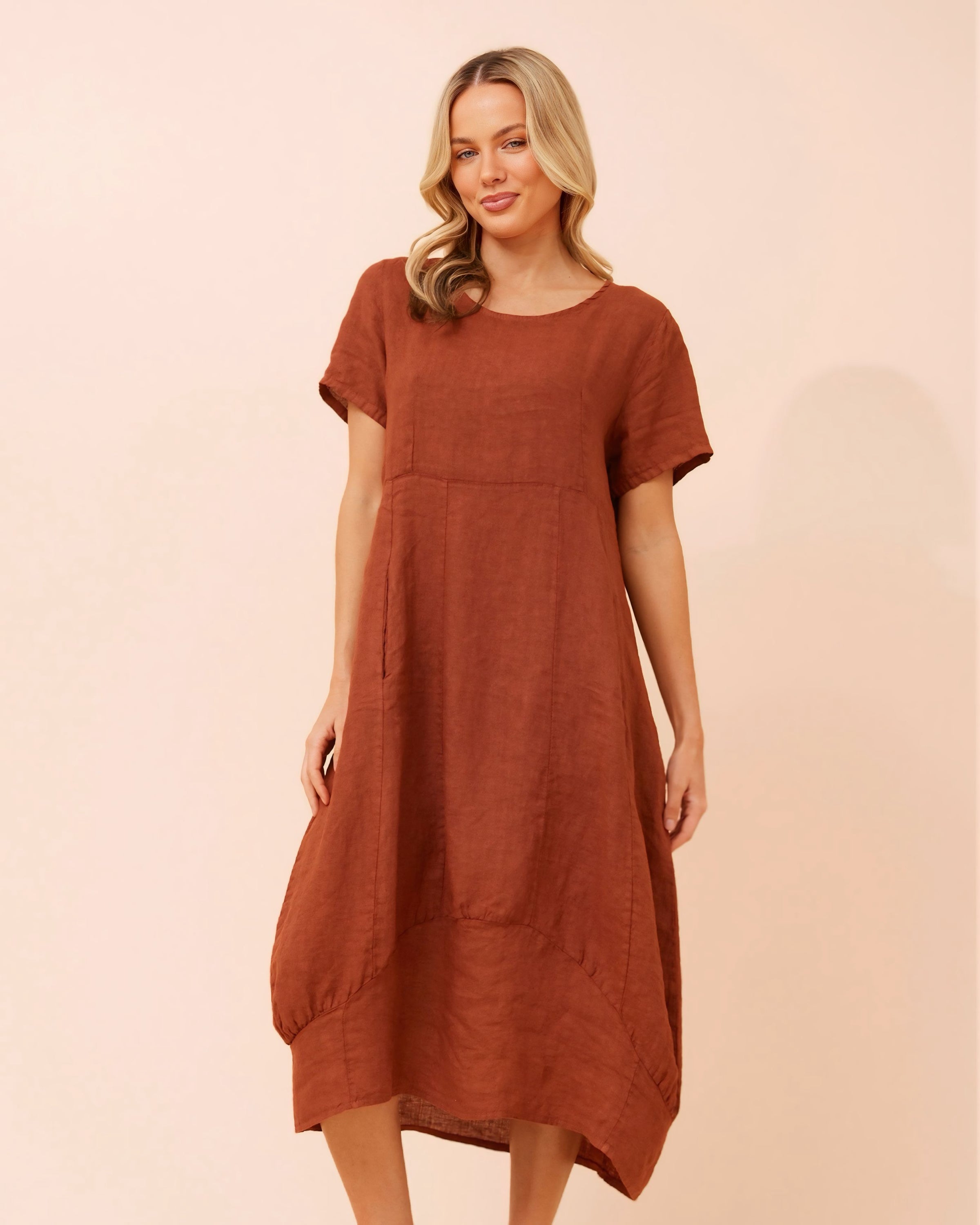 Georgia Linen Dress