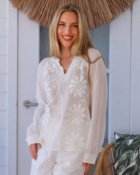 Sylvia Cotton Blouse