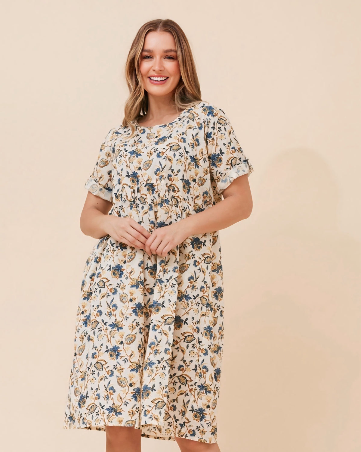 Alarna Floral Mini Dress