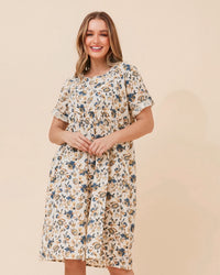 Alarna Floral Mini Dress