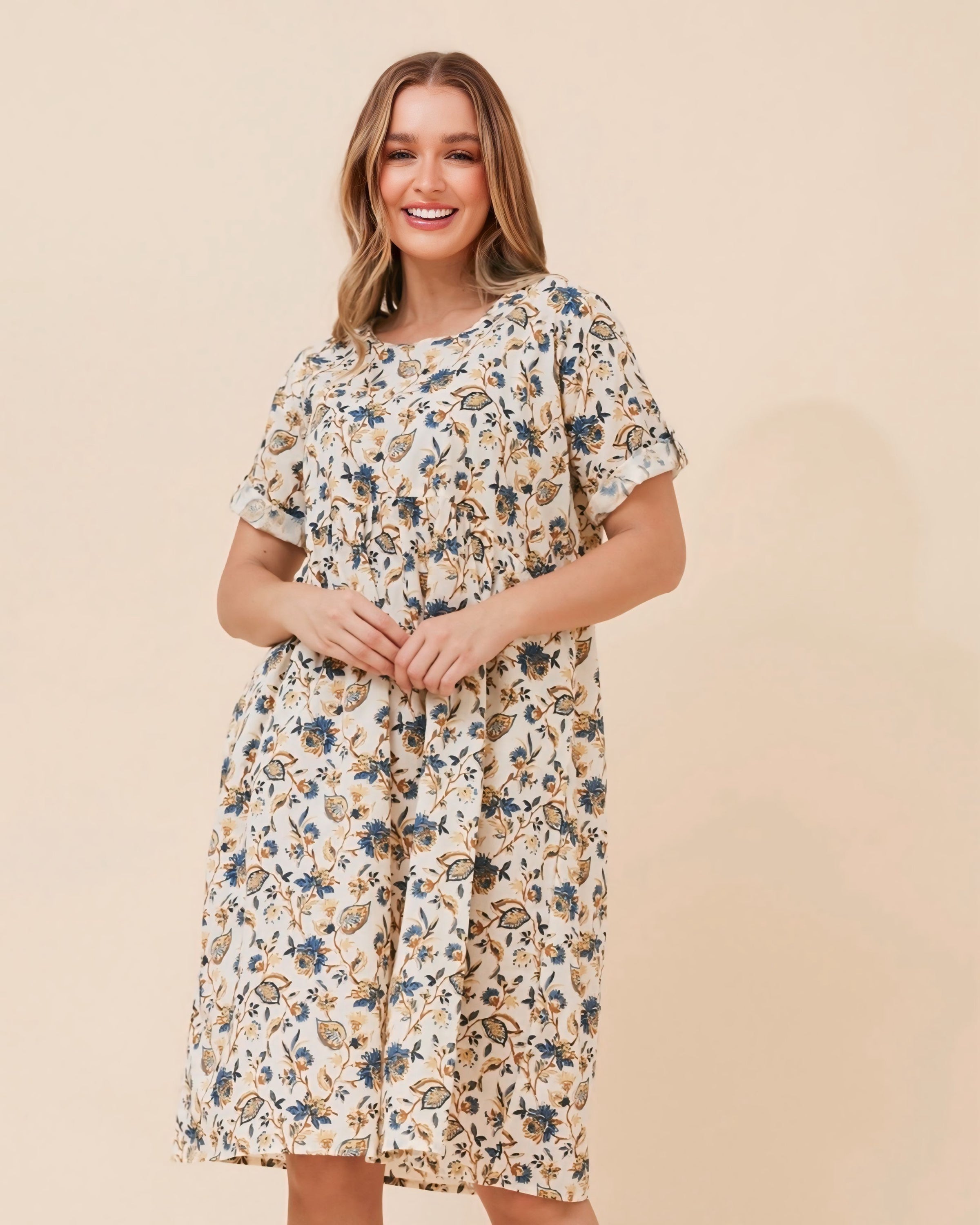 Alarna Floral Mini Dress