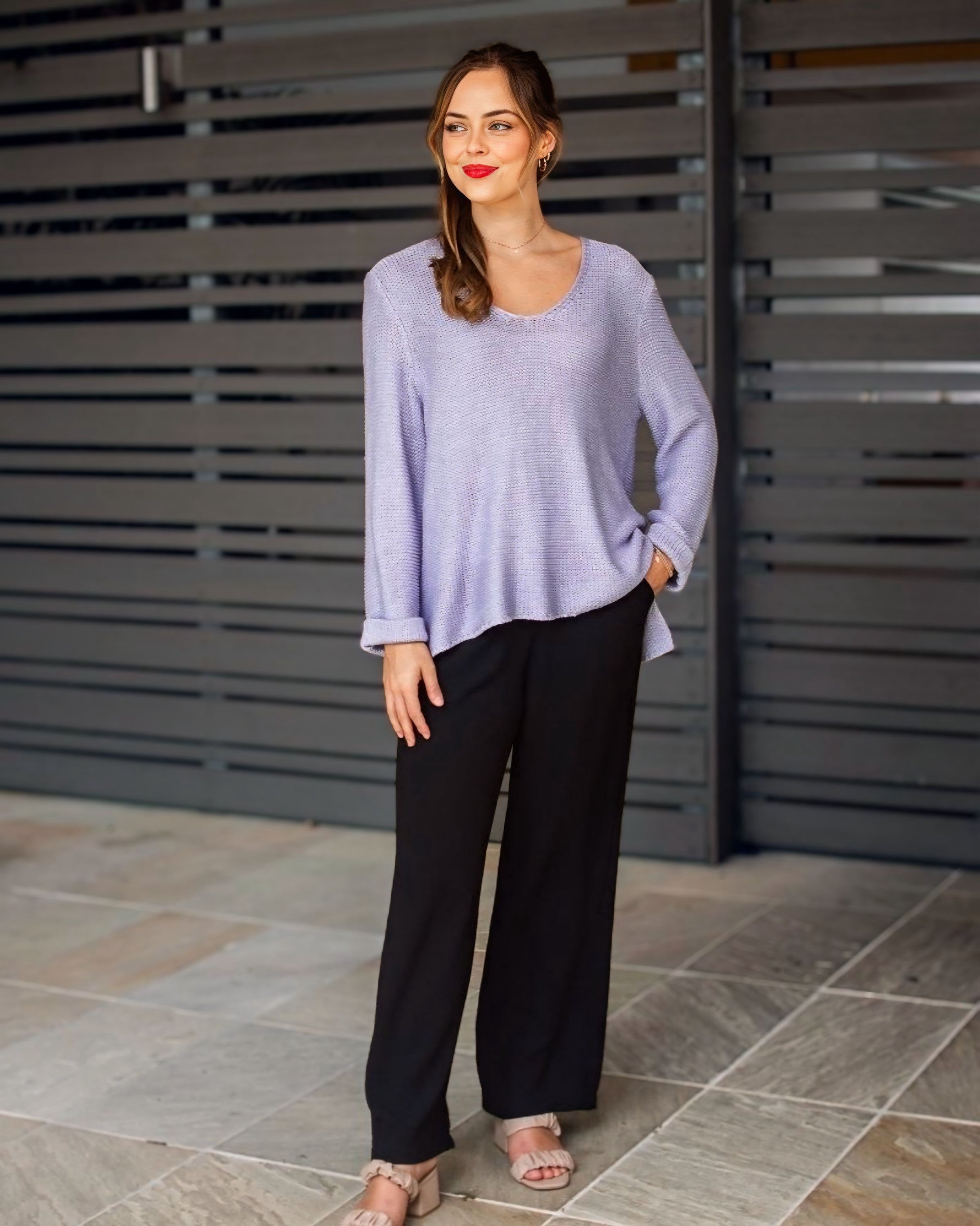 Sally Cotton Knit Sweater